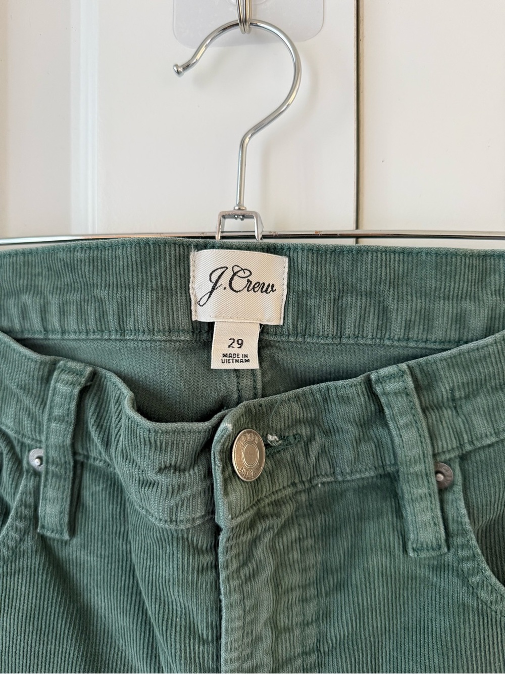 J. Crew Vintage Straight Corduroy Pants Size 29"